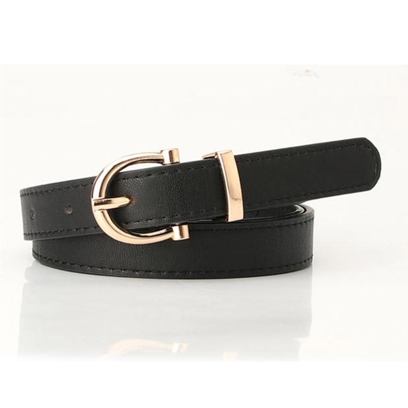 652F Fashion Hot Girls Oval Bu - Formal Belt Leather Thin recension och pris