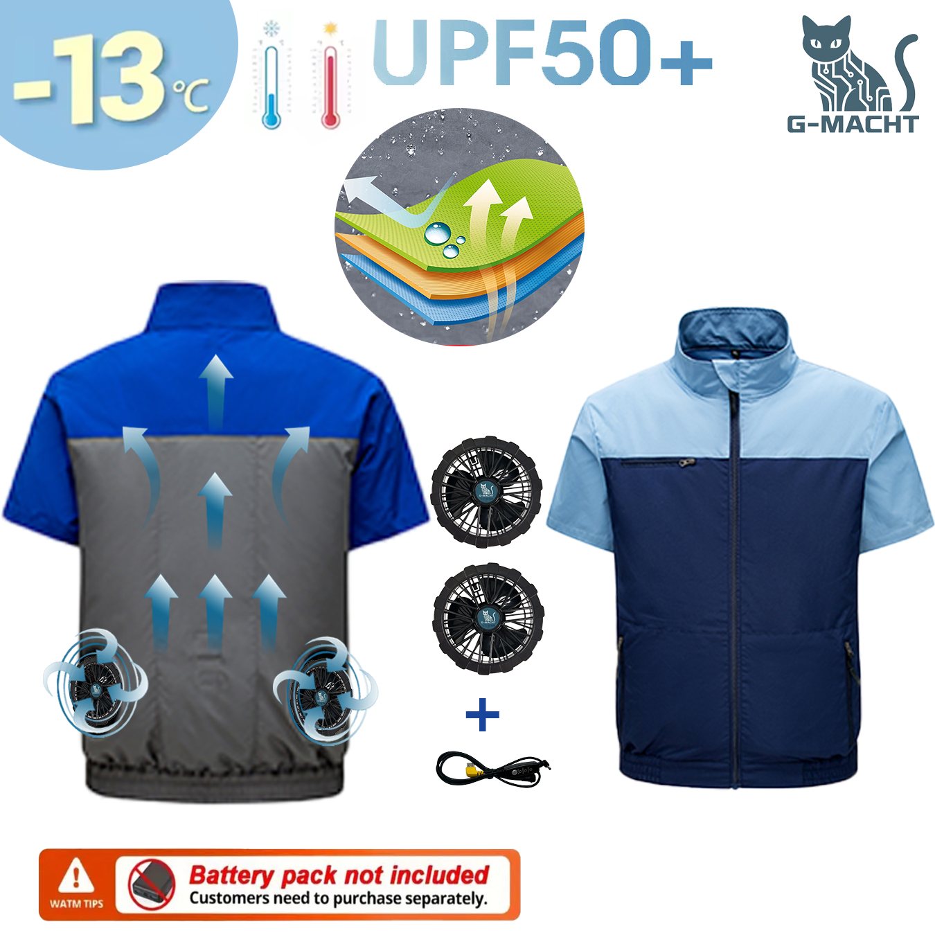 G-MACHT Men Summer Anti-Heat C - Men Formal Wear Clothes recension och pris