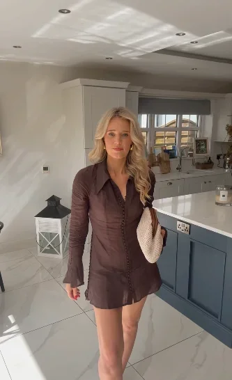 Elegant French Vacation Women  - Dress Shirt French Cuff recension och pris