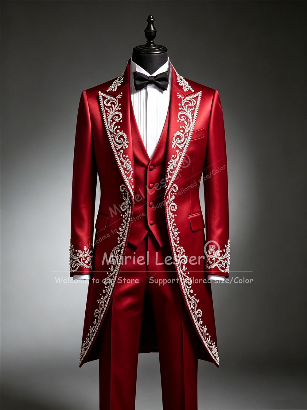Man Brilliant Crystals Beading - Men Formal Wear Clothes recension och pris