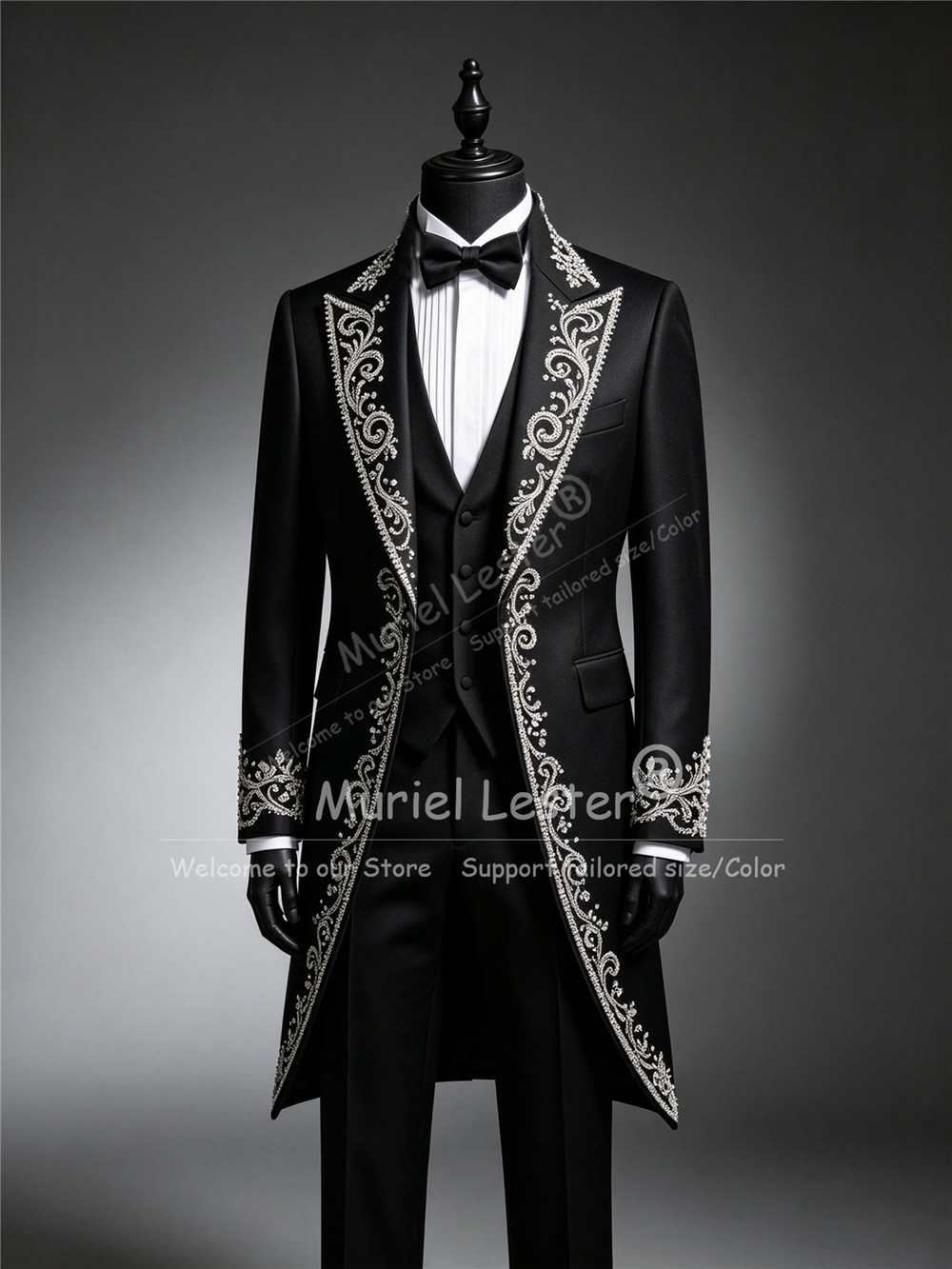 Man Brilliant Crystals Beading - Men Formal Wear Clothes recension och pris