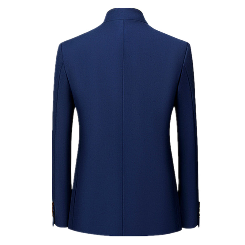 2026 Men's Chinese Style Long  - Formal Wear For Men Black Suit recension och pris