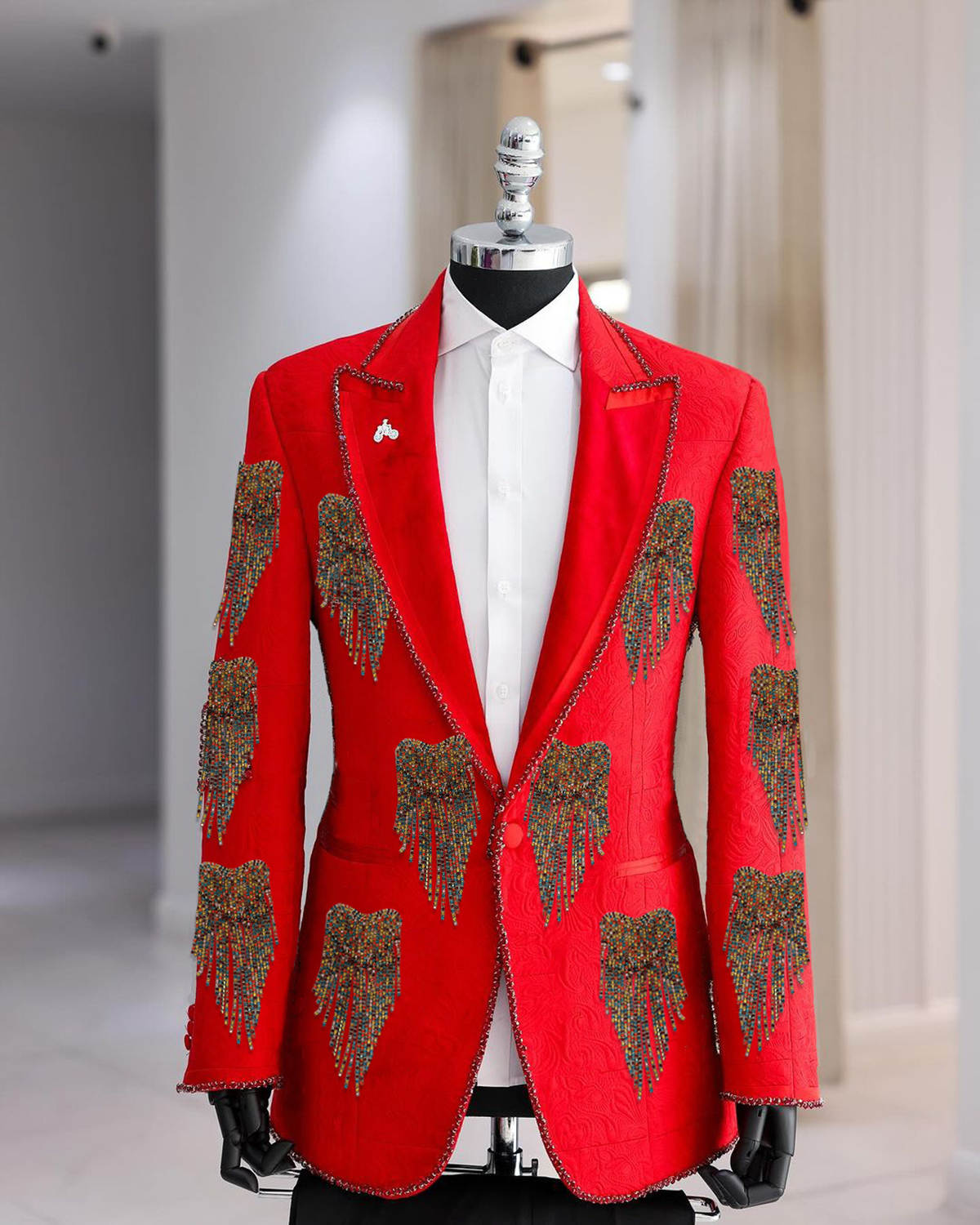 Fashion Wedding Men Suit Cryst - Formal Wear For Men Black Suit recension och pris