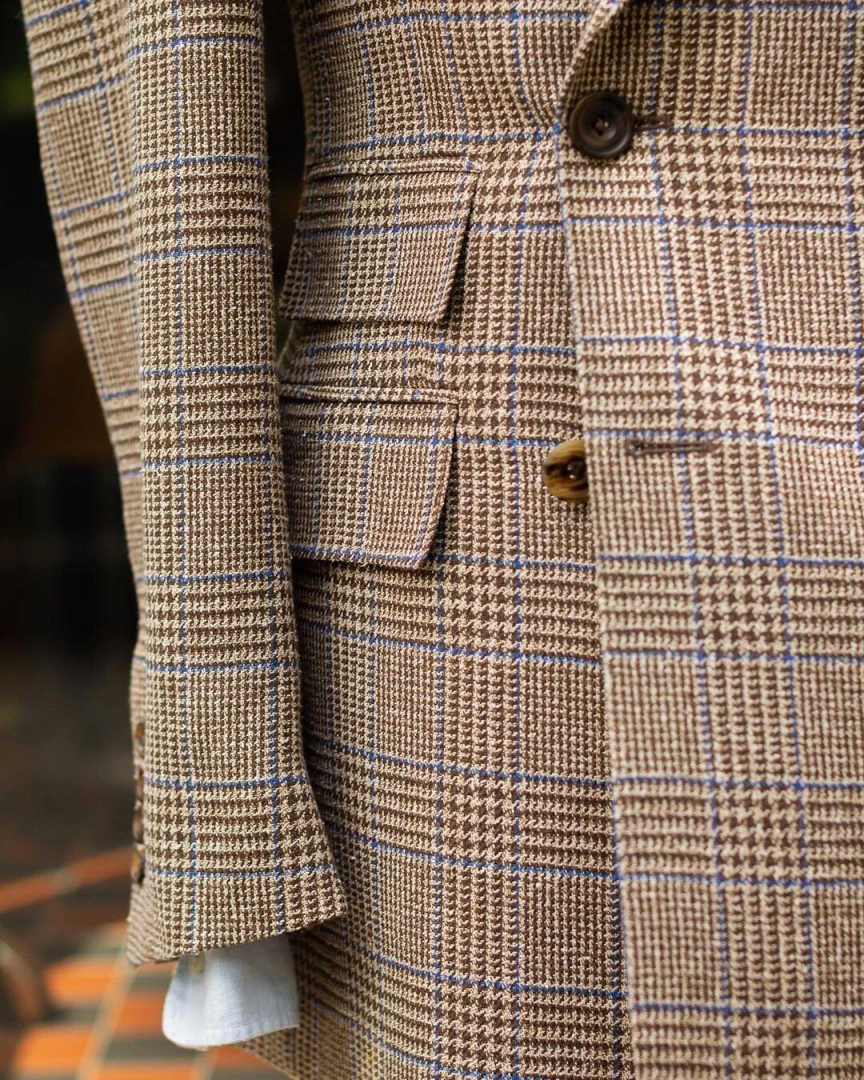 Retro Check Double Breasted Me - Men'S Formal Wear For Reception recension och pris