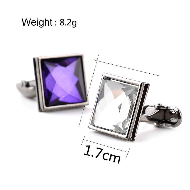 Elegant Fashion Luxury Men's C - Dress Shirt French Cuff recension och pris
