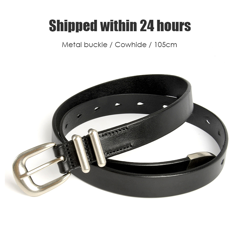 VATLTY 2.3cm Leather Belt for  - Formal Belt Leather Thin recension och pris
