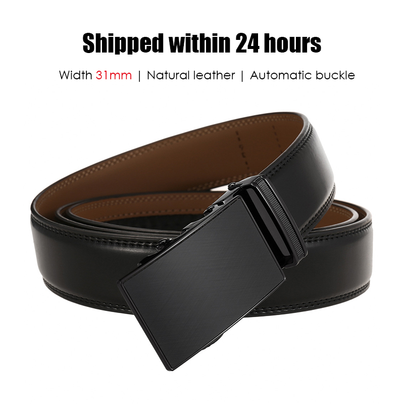 VATLTY Official Genuine Men's  - Formal Belt Leather Thin recension och pris