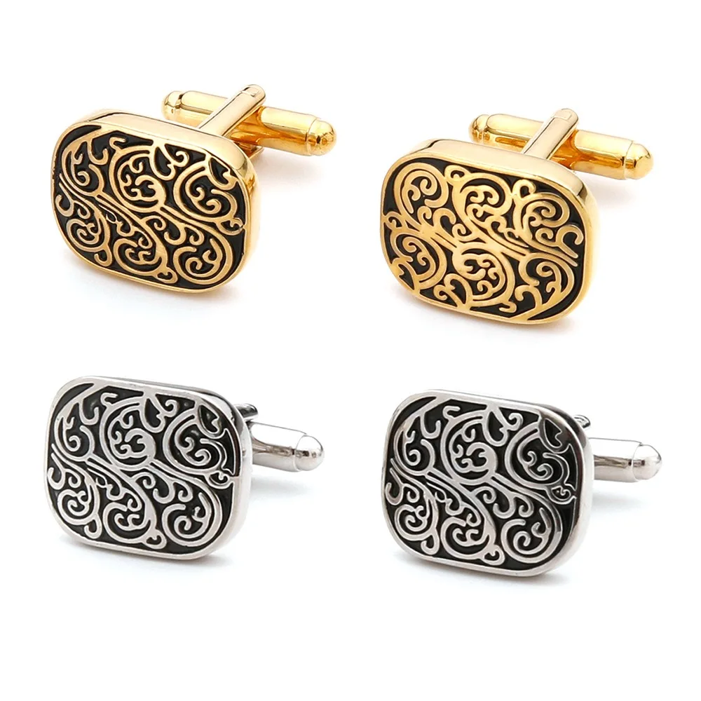 High Quality Gold Cufflinks Vi - Dress Shirt French Cuff recension och pris