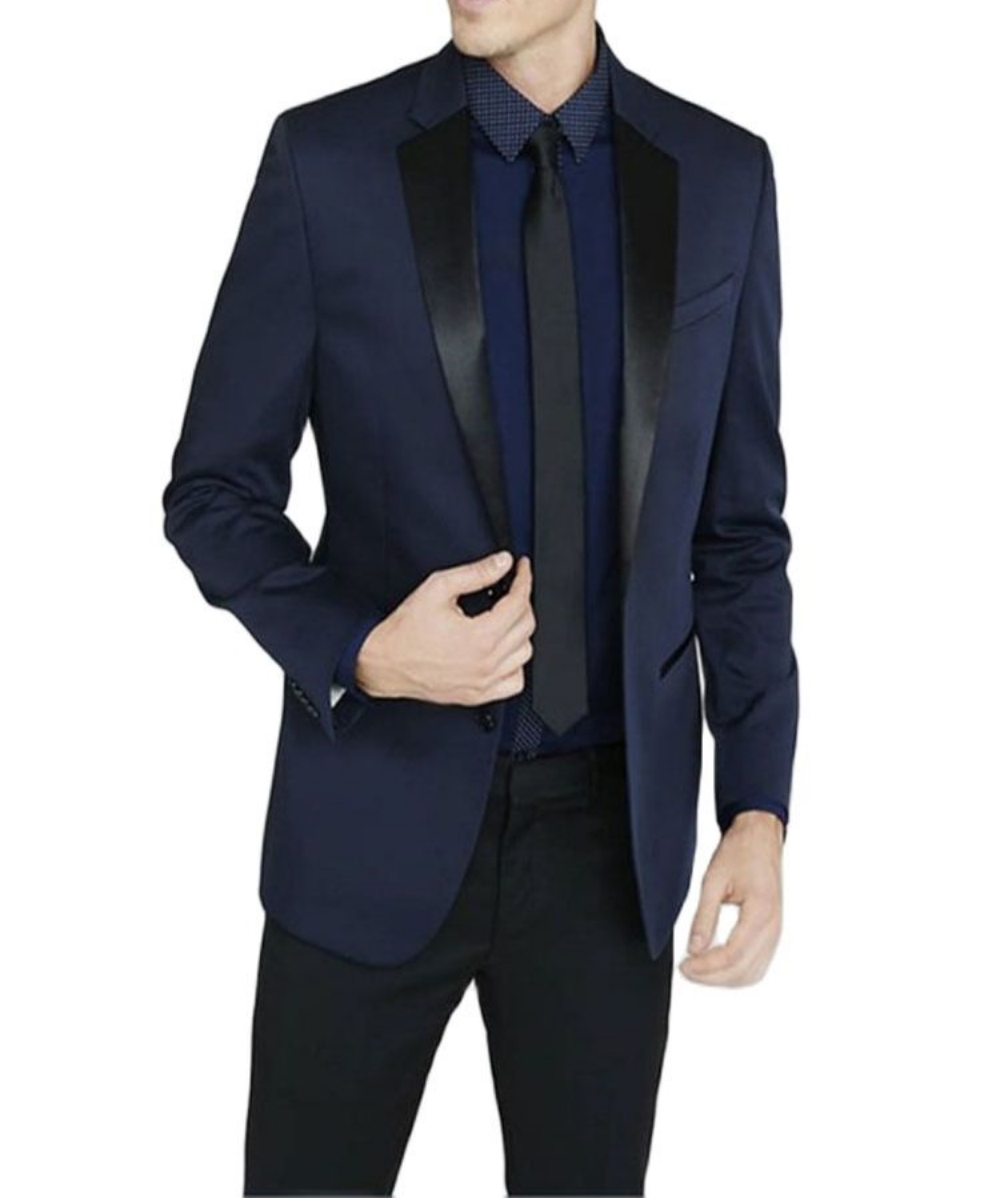 Newest Groomsmen Notch Black L - Men Formal Wear With Tie recension och pris