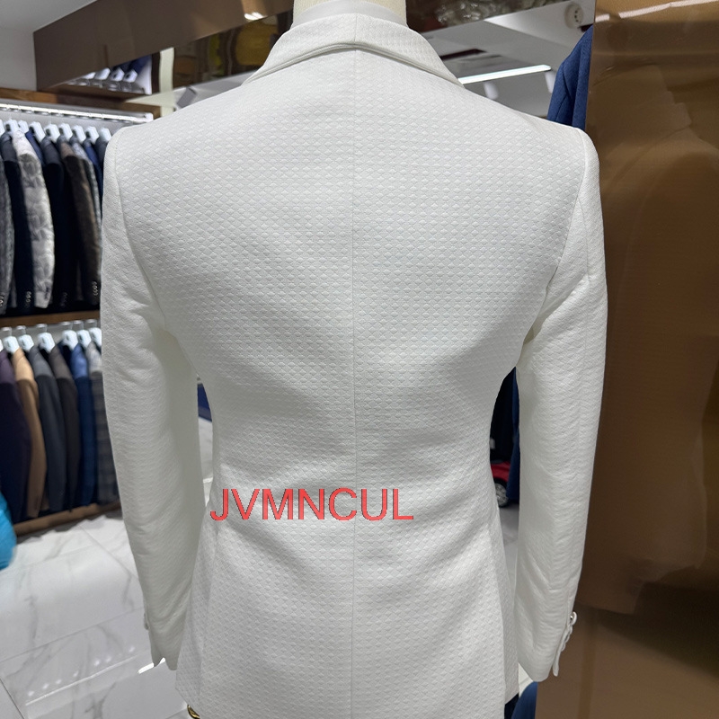 Men's Jacquard 3 Piece Suit Ta - Men'S Formal Wear For Reception recension och pris