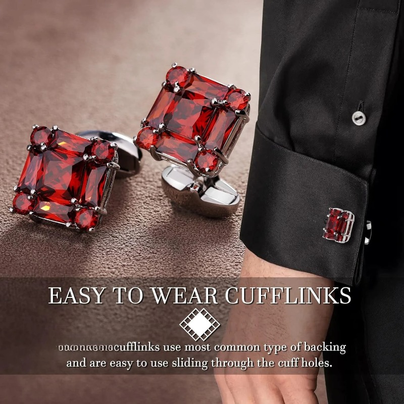 Retro Men's French Suit Cuffli - Dress Shirt French Cuff recension och pris