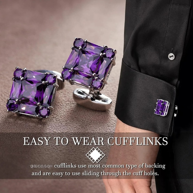 Retro Men's French Suit Cuffli - Dress Shirt French Cuff recension och pris
